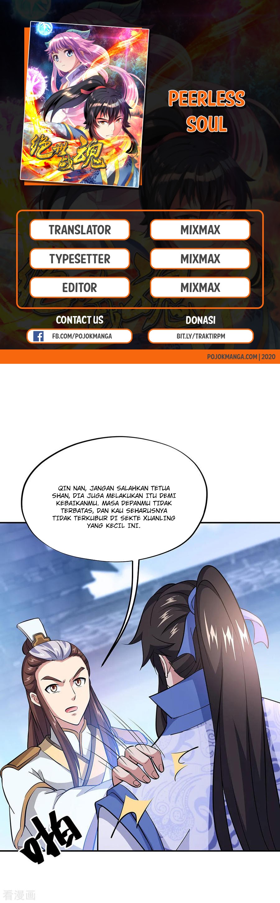 Peerless Soul Chapter 230 Bahasa Indonesia